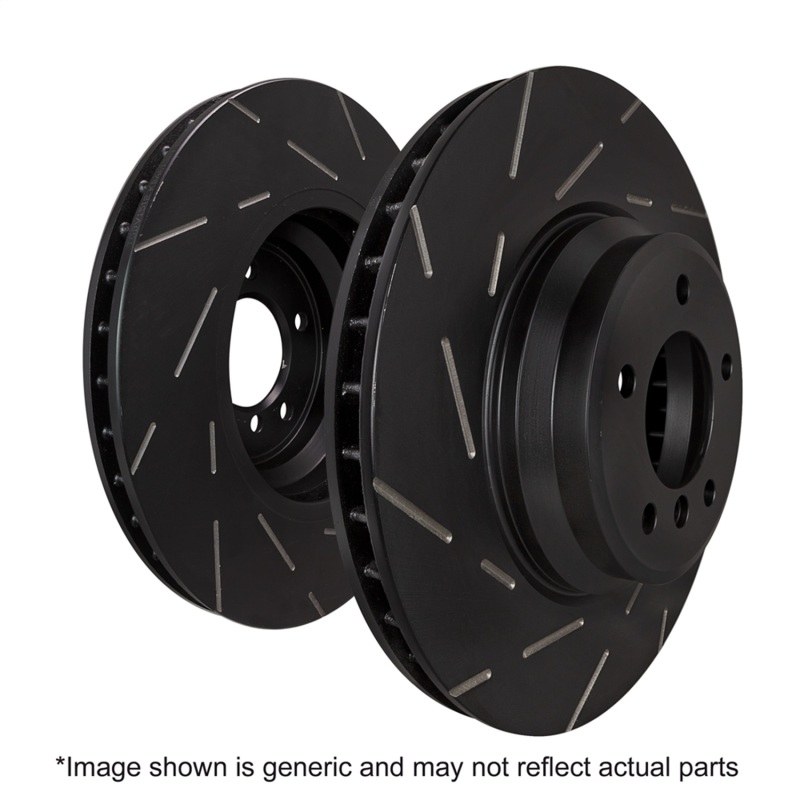 Mini Countryman Brake Rotors (2) - Front - EBC - USR Slotted - 2010