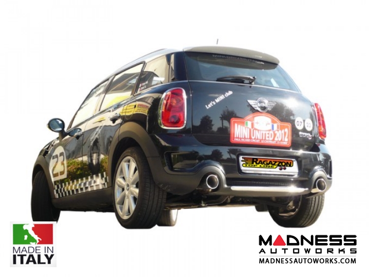 MINI Cooper Countryman S/ S ALL4 Performance Exhaust by Ragazzon - Evo Line - Axle Back - Dual Exit/ Dual Tip (R60 Model)