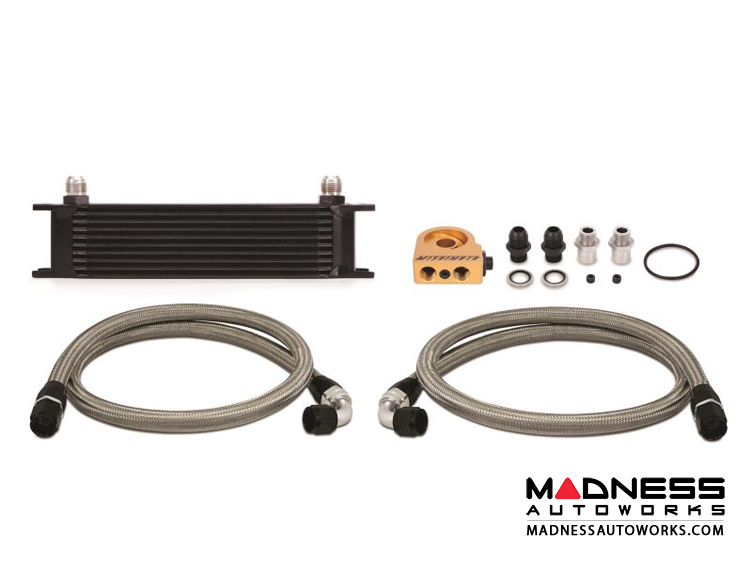 MINI Cooper S Oil Cooler - Mishimoto - Performance 10 Row - Black