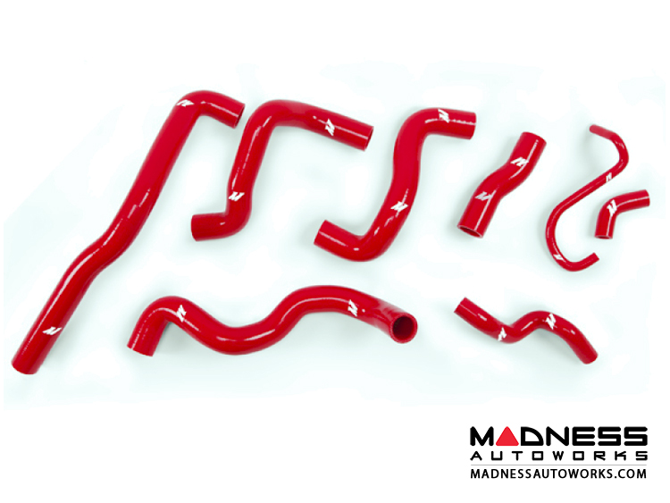 MINI Cooper S Radiator Silicone Hose Kit - Mishimoto - R56 Turbocharged - Red (2007 - 2011)