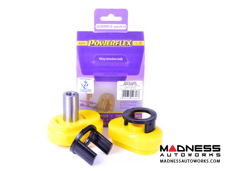 MINI Cooper Polyurethane Bushing Set - Lower Engine Mount Large Bushing by Powerflex (F54 /  F55 /  F56 Model)