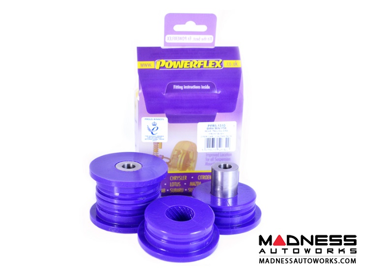 MINI Cooper Polyurethane Bushing Set - Rear Trailing Arm Front Bushing by Powerflex (F54 / F55 / F56 Model)