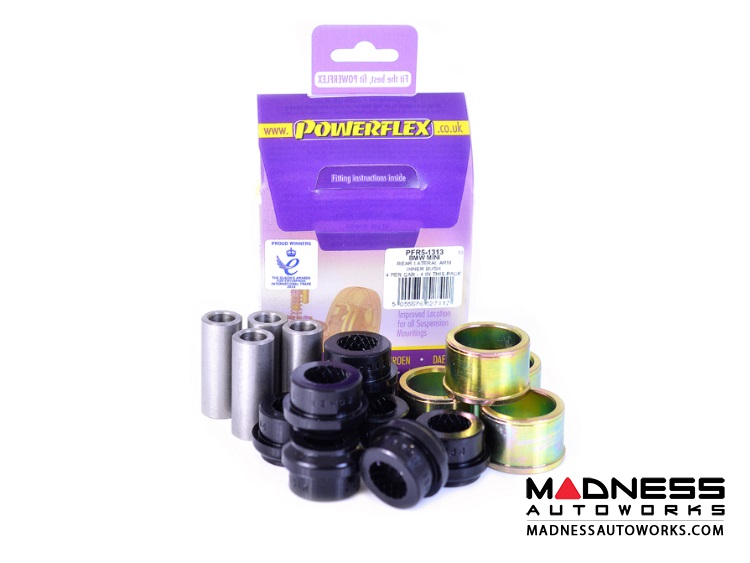 MINI Cooper Polyurethane Bushing Set - Rear Lateral Arm Inner Bushing by Powerflex (F54 /  F55 /  F56 Model) 